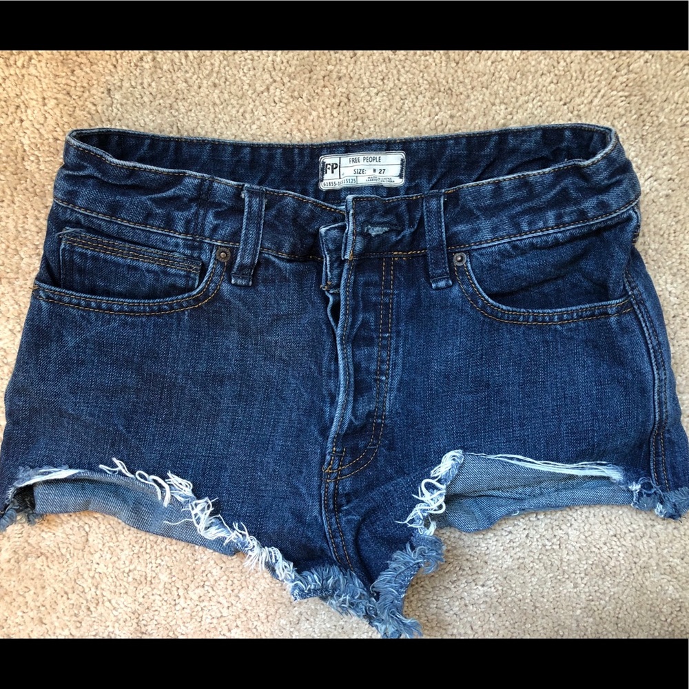 Free People High Waisted Shorts